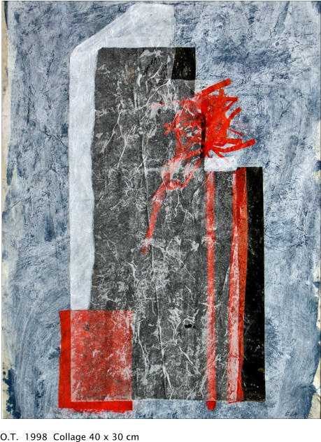 O.T.  1998  Collage 40 x 30 cm